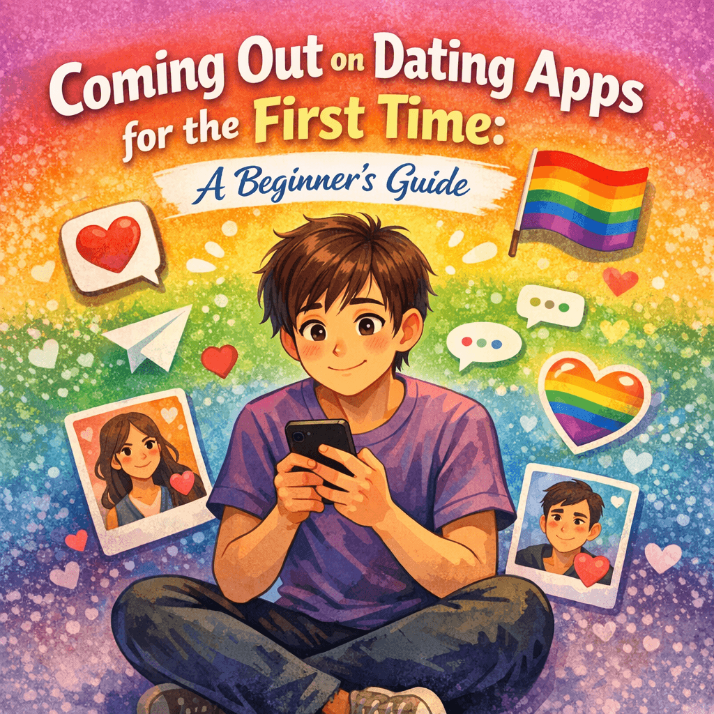Coming Out on Dating Apps for the First Time -A Beginner's Guide